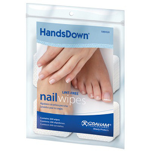 HandsDown Lint Free Nail Wipes Product Photo