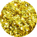 JOSS Yellow Solvent Stable Glitter 0.015Hex   Thumbnail
