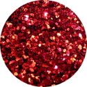JOSS Red Solvent Stable Glitter 0.015Hex   Thumbnail