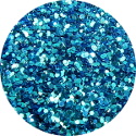 JOSS Medium Blue Solvent Stable Glitter 0.015Hex   Thumbnail