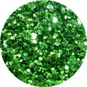 JOSS Light Green Solvent Stable Glitter 0.015Hex Thumbnail