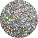 JOSS Holo Silver Solvent Stable Glitter 0.015Hex Thumbnail