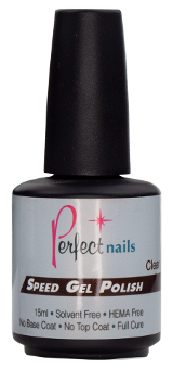 PERFECT NAILS SPEED GEL POLISH CLEAR BASE $19.95  15ml Product Photo