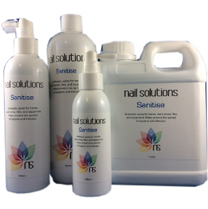 Nail Solutions Sanitise Product Photo