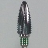 The Atwood Mean Green Football Tungsten Carbide Drill Bit Product Photo