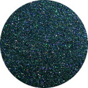 JOSS Holo Emerald Green Solvent Stable Glitter 0.004 Square   Product Photo