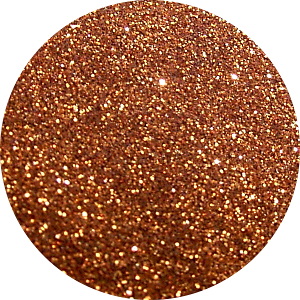 JOSS Cinnamon Solvent Stable Glitter 0.004Hex   Product Photo